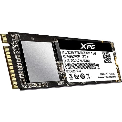 ADATA XPG SX8200 Pro 1TB SSD M.2-2280 PCIe 3.0 x4 NVMe main image