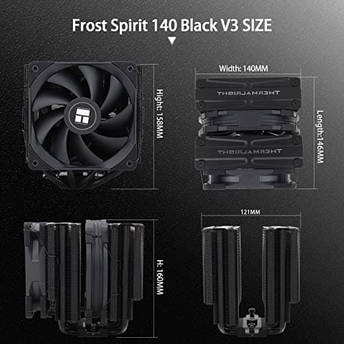 Thermalright Frost Spirit 140 V3 Air 158mm Black image