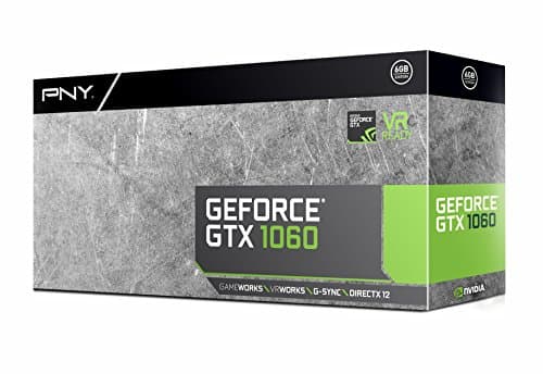 PNY VCGGTX10606PB GeForce GTX 1060 6GB GDDR5 Black image