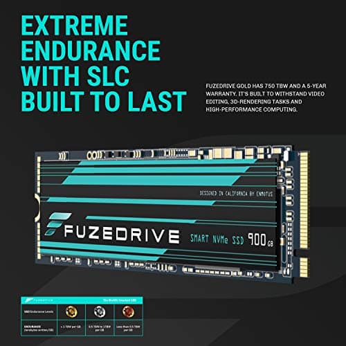 Enmotus FuzeDrive 900GB SSD M.2 PCIe 3.0 NVMe image