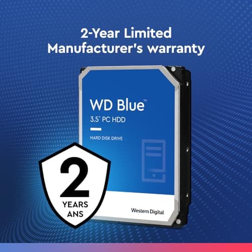 Western Digital Blue 3 TB HDD 5400RPM 3.5" SATA image
