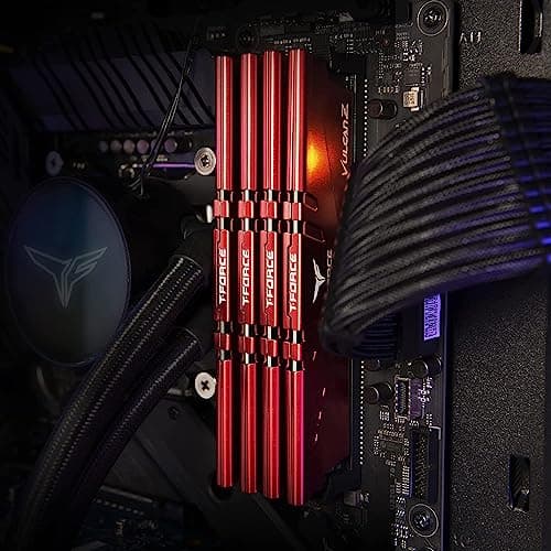 TEAMGROUP T-Force Red DDR4-3200 CL16 16GB (1x16GB) image
