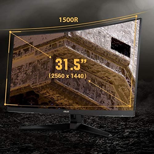 Asus VG32VQ1B 31.5" 1440p 165Hz VA Curved Monitor image