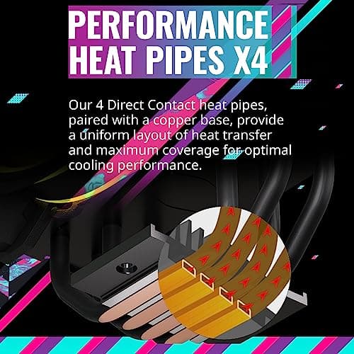 Cooler Master Hyper 212 Halo Air 51.88 CFM 154mm Black image