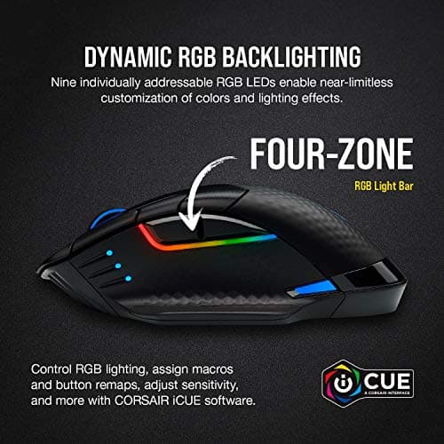 Corsair Dark Core RGB Pro SE Wireless Optical Mouse image