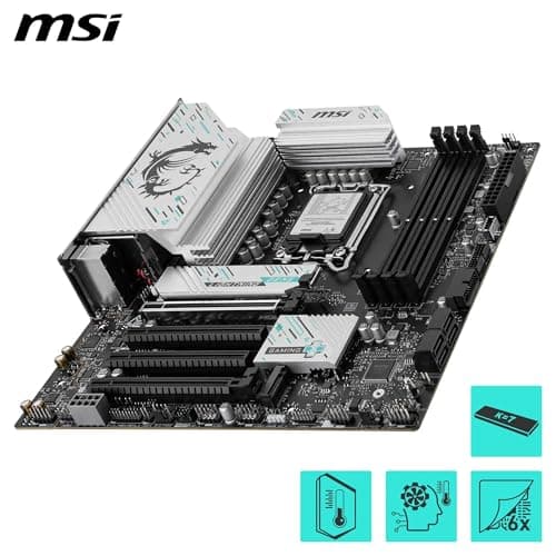 MSI B860M GAMING PLUS WIFI DDR5 Micro ATX image