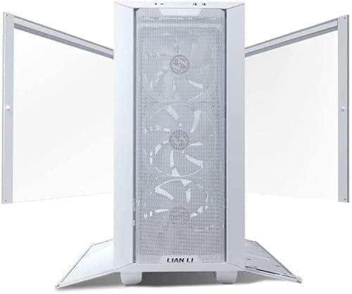 Lian Li LANCOOL III ATX Mid Tower White with Tempered Glass Side Panel and USB 3.2 Gen 2 Type-C USB 3.2 Gen 1 Type-A image