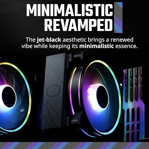 Cooler Master Hyper 212 Halo Air 51.88 CFM 154mm Black image