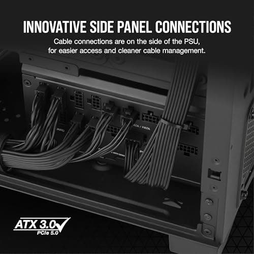 Corsair RM1200x SHIFT Side Interface 1200W Fully Modular 80+ Gold image