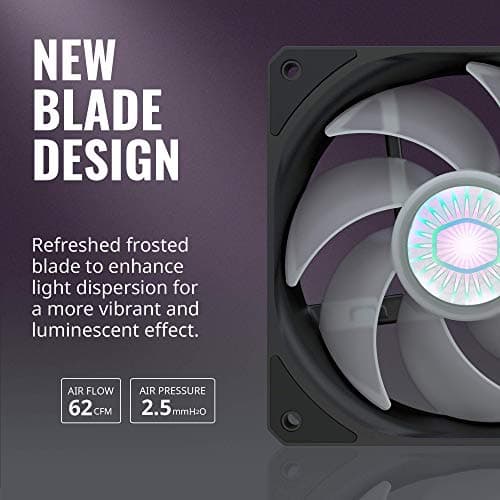 Cooler Master MASTERLIQUID ML120L RGB V2 Water 120mm RGB 65.59 CFM Black image