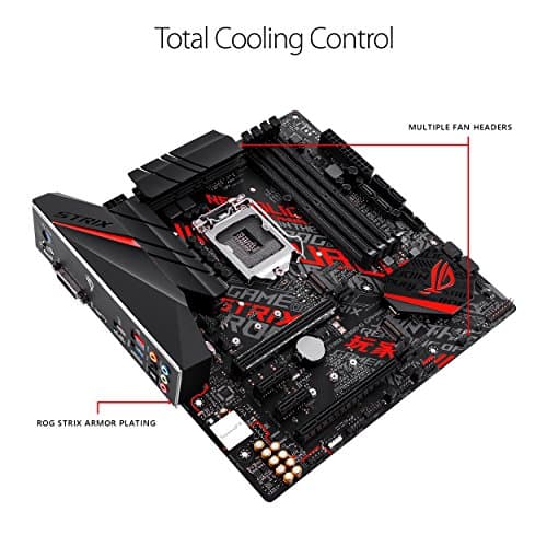 ASUS Republic of Gamers Strix B360-G Gaming LGA1151 Micro-ATX Motherboard image