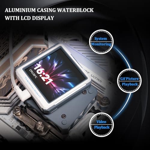 Thermalright Frozen Warframe ULTRA ARGB Water 360mm White image