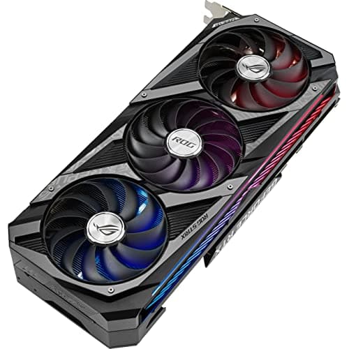 Asus ROG STRIX GAMING OC V2 GeForce RTX 3070 LHR 8GB GDDR6 Black / Silver image