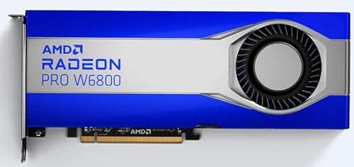 AMD Radeon PRO W6800 32GB GDDR6 Blue / Gray image