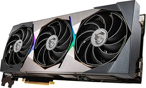 MSI SUPRIM X GeForce RTX 3070 Ti 8GB GDDR6X Black / Silver image