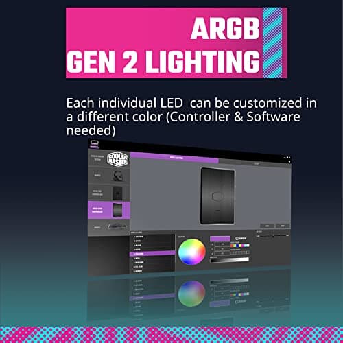 Cooler Master SickleFlow 200mm Black / Translucent White PWM ARGB 1-Pack image