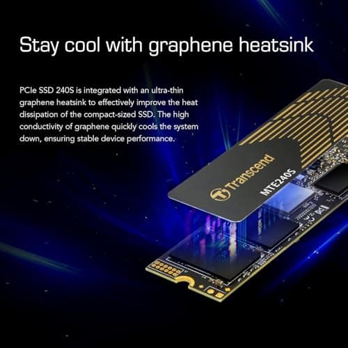 Transcend MTE240S 500GB SSD M.2-2280 PCIe 4.0 X4 NVMe image