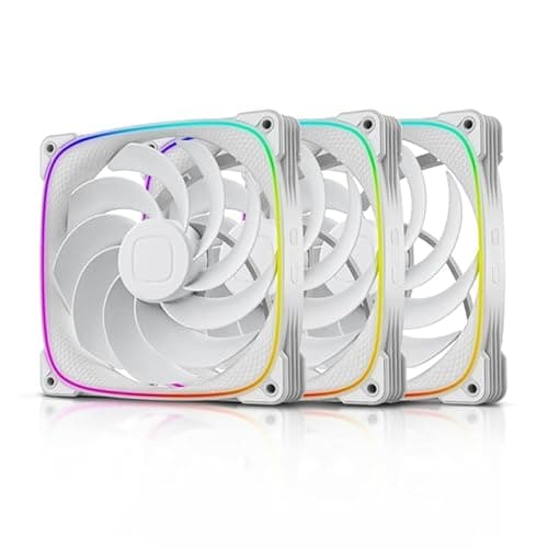 Geometric Future Squama 2503 140mm White PWM ARGB 3-Pack main image