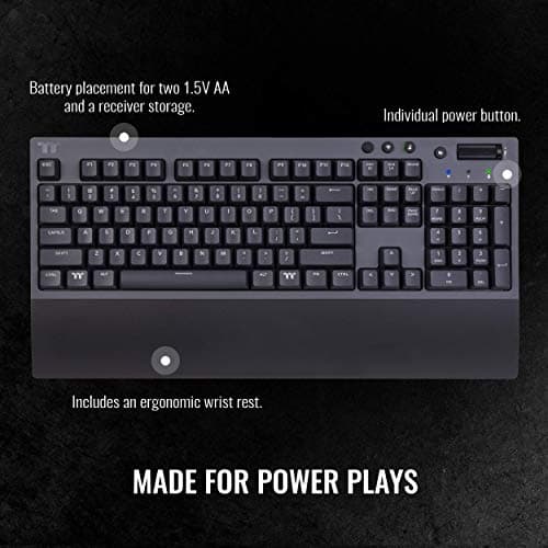 Thermaltake W1 Wireless/Bluetooth/Wired Standard Keyboard image