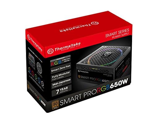 Thermaltake Smart Pro RGB 650W Fully Modular 80+ Bronze Certified image