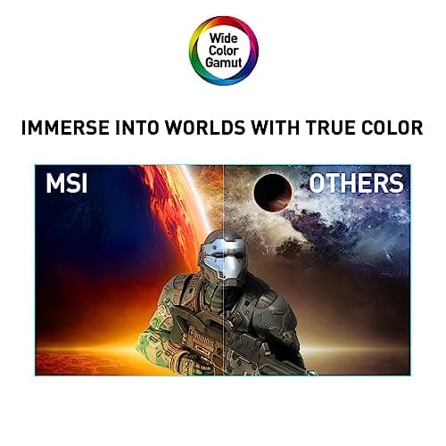 MSI Optix G271CP 27" 1080p 165Hz VA Curved Monitor image