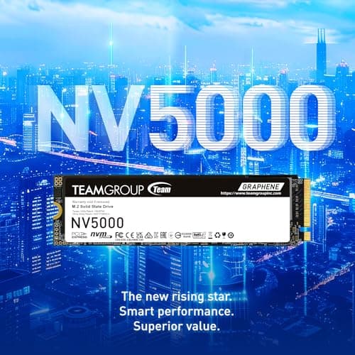 TEAMGROUP NV5000 2TB SSD M.2-2280 PCIe 4.0 x4 NVMe image