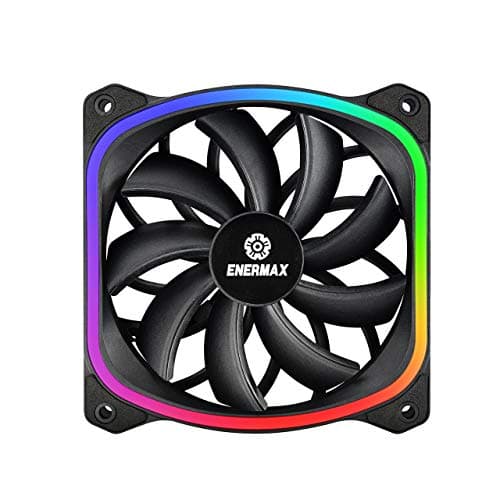 Enermax SquA 120mm Black RGB PWM 68.27 CFM 3-Pack image