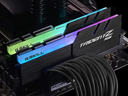 G.Skill Trident Z RGB Black DDR4-4000 CL18 64GB (2x32GB) image