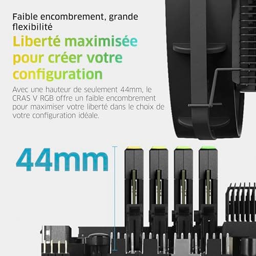 Klevv CRAS V RGB Black DDR5-6000 CL30 48GB (2x24GB) image