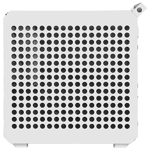 Cooler Master QUBE 500 Flatpack ATX Mid Tower White with Tempered Glass Side Panel, USB 3.2 Gen 2x2 Type-C, USB 3.2 Gen 1 Type-A image