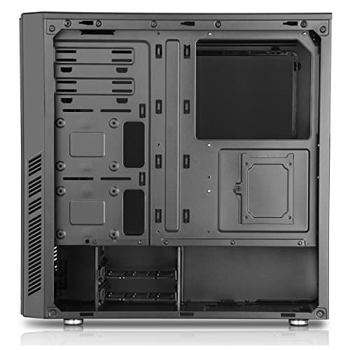 CiT Dark Star ATX Mid Tower Black with Acrylic Side Panel and USB 3.2 Gen 1 Type-A USB 2.0 Type-A image