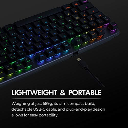 Tecware Phantom L RGB Wired Gaming Keyboard image