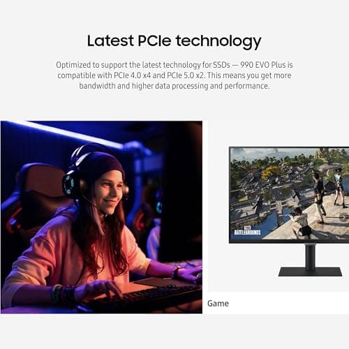 Samsung 990 EVO Plus 2TB SSD M.2 PCIe 5.0 X2 NVMe image