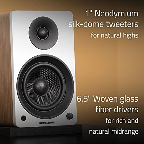 Fluance Ai60 Natural Walnut 2.0 Channel 100 W Speakers image