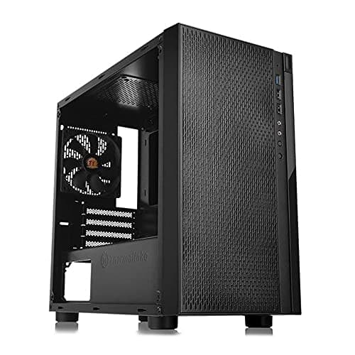 Thermaltake Versa H18 Micro ATX Mini Tower Black Acrylic Side Panel image