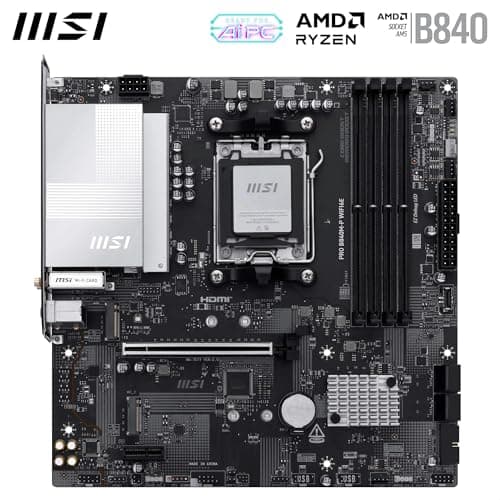 MSI B840 PRO M-P WIFI6E AM5 DDR5 Micro ATX image