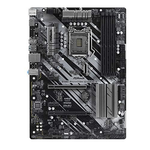 ASRock Z490 Phantom Gaming 4 Supports 10 th Gen Intel ® Core™ processors (Socket 1200) motherboard image