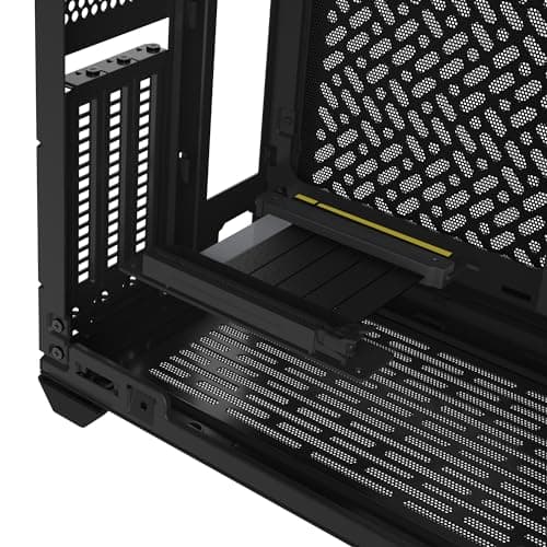 Cooler Master NR200P V2 Mini-ITX 18L PC Case, Top-Mount 240mm|280mm Liquid Cooler, 356mm Vertical Mounting 3.5-Slot GPU, Tempered |Vented Panel, USB 3.2 Gen 2x2 Type C (NR200PV2-KCNN-S00) image