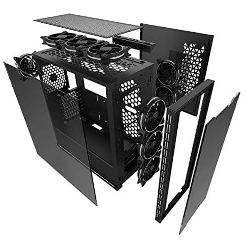GameMax View ARGB Tempered Glass Mid Tower Case image