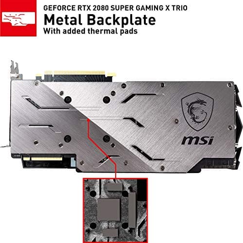 MSI Gaming X Trio GeForce RTX 2080 SUPER 8GB GDDR6 Silver / Black image