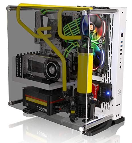 Thermaltake Core P3 TG Snow Edition ATX Mid Tower White Tempered Glass image
