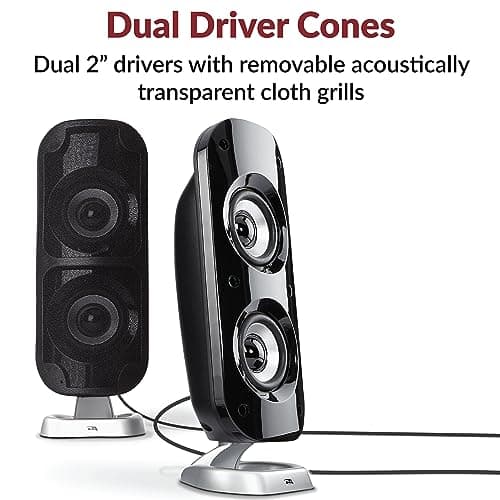 Cyber Acoustics CA-3810 2.1 Channel 40 W Speaker System image