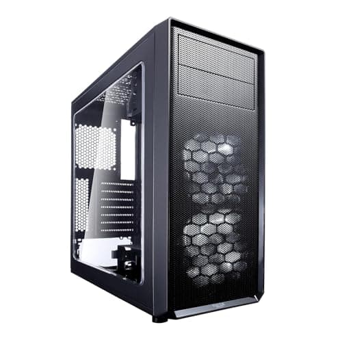 Fractal Design Focus G ATX Mid Tower Black Acrylic Side Panel, USB 3.2 Gen 1 Type-A & USB 2.0 Type-A image