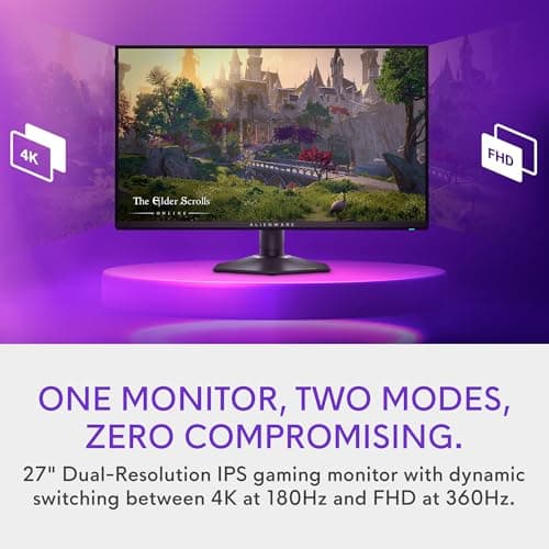 Dell Alienware AW2725QF 27" 4K 180Hz IPS Monitor image