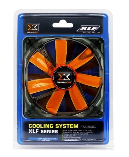 Xigmatek XLF 140mm Black 63.5 CFM White 1-Pack image