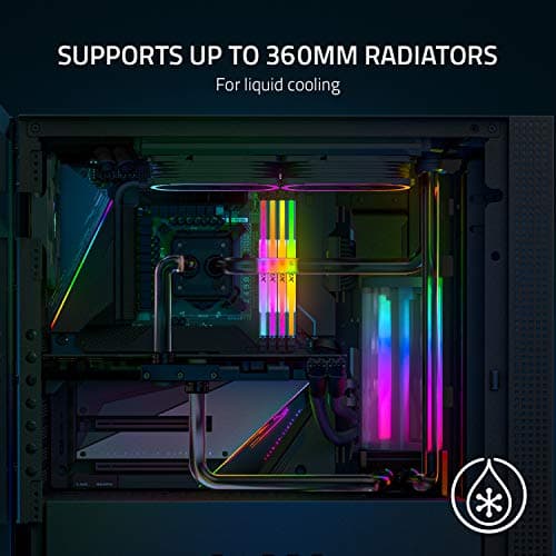 Razer Tomahawk ATX Mid Tower Black with Tinted Tempered Glass Side Panel and USB 3.2 Gen 2 Type-C USB 3.2 Gen 1 Type-A image