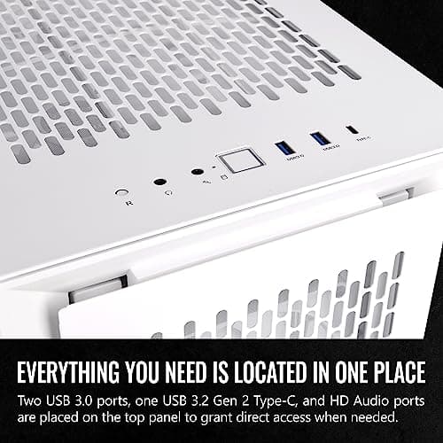 Thermaltake CTE T500 Air ATX Full Tower White Tempered Glass Side Panel image