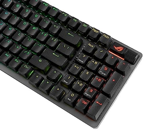 Asus ROG Strix Scope II 96 RGB Wireless/Bluetooth/Wired Gaming Keyboard image