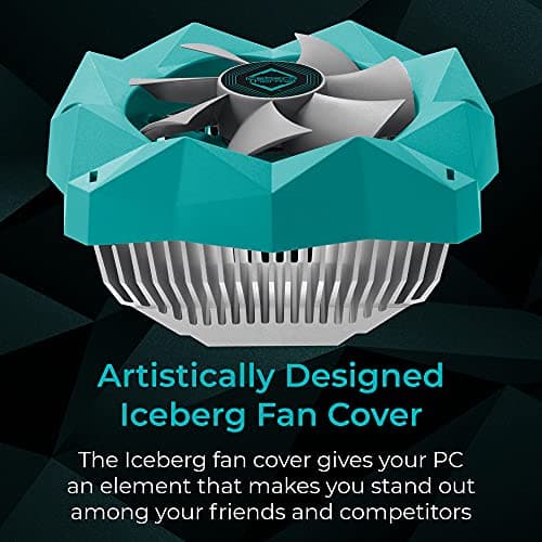 Iceberg Thermal IceFLOE T95 Air 41 CFM Teal / Silver image