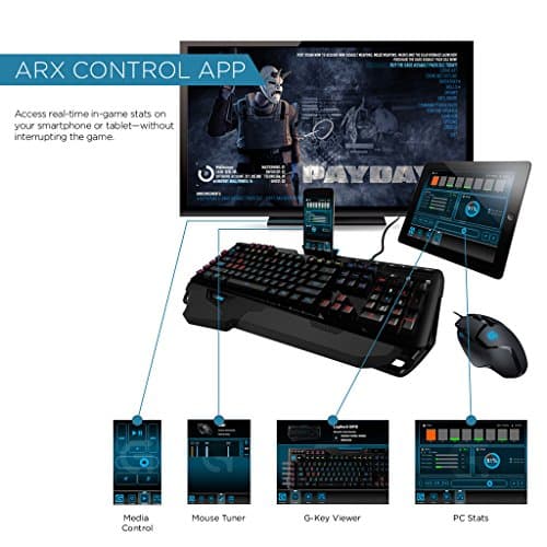 Logitech G910 Orion Spark RGB Wired Romer-G Tactile Gaming Keyboard image